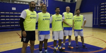 Quinteto inicial de la APDM