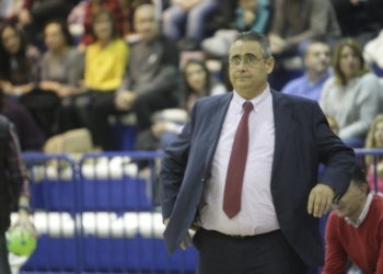 Javier Nieto, primer entrenador del CAM Enrique Soler.