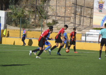 Jugadores de la escuadra del Rusadir.