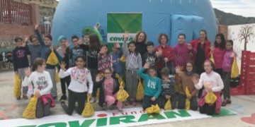 Una imagen de las actividades de la Frutoteca de Covirán.