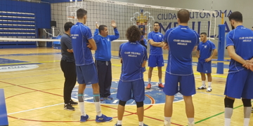 Salim Abdelkader volvió a coger las riendas como técnico del Club Melilla Voleibol en la segunda quincena del pasado mes de noviembre.