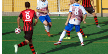 Partido de la primera vuelta entre lojeños y melillenses, en tierras granadinas.