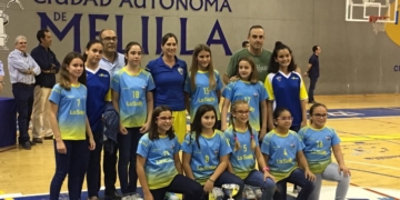 Imagen de una de las escuadras femeninas de la cantera del conjunto lasaliano.