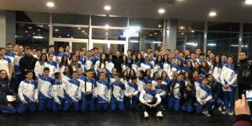 La expedición melillense partió de nuestra ciudad en la noche del día 31 de diciembre rumbo al Nacional que se celebra en Valladolid.