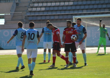 Ruano, con el balón en sus manos.