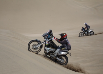 Las dunas peruanas están siendo muy duras.