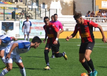 Jugadores de la escuadra del Rusadir.