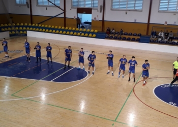 Jugadores del Virgen de la Victoria.