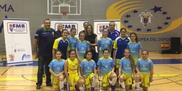 Componentes de uno de los equipos de La Salle, en categoría femenina.