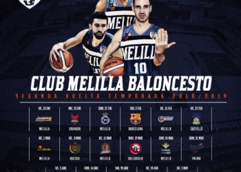 Infografía de los partidos que le restan a la escuadra melillense hasta finalizar esta temporada.