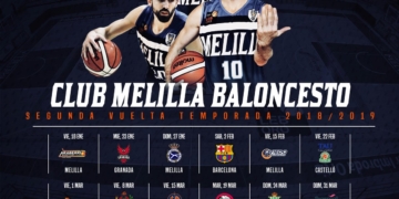 Infografía de los partidos que le restan a la escuadra melillense hasta finalizar esta temporada.