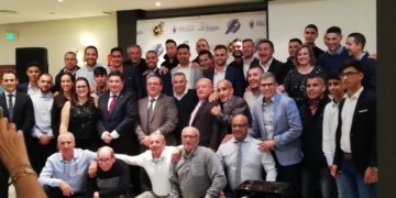 Diferentes momentos de la jornada deportiva que se vivió en el hotel Melilla Puerto.