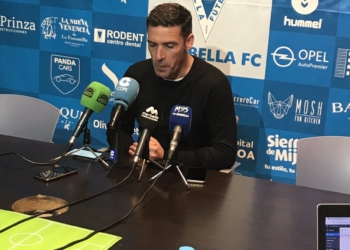 Carrión, en la rueda de prensa.
