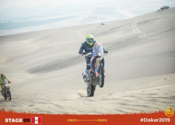 El piloto melillense, en la última de las etapas de esta competición de alto nivel internacional.