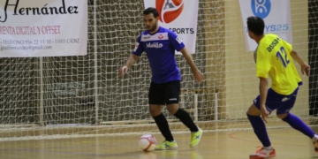 Jorge Barroso, jugador de la escuadra del Melistar.