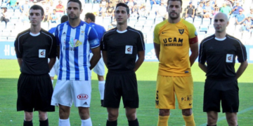 Imagen del colegiado que estará este domingo en el estadio municipal Álvarez Claro.