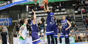 La escuadra melillense rompía anoche el maleficio del Ciutat de Castelló, consiguiendo por fín una victoria en la Liga Regular.