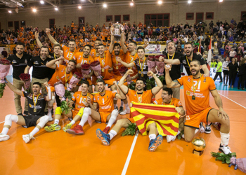 El vigente campeón de Copa es el CV Teruel que el pasado año no dio ningún tipo de opción a Unicaja Almería, al que venció por 3-0.