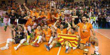 El vigente campeón de Copa es el CV Teruel que el pasado año no dio ningún tipo de opción a Unicaja Almería, al que venció por 3-0.