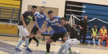 Kiko, el hombre gol por antonomasia en el Melistar FS fue expulsado en el encuentro disputado ayer en la cancha del Atlético Carranque.