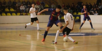 Los jugadores azulgranas no estuvieron acertados en el día de ayer.