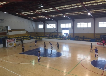 Las jugadoras del Torreblanca, en el último de los partidos disputados en nuestra ciudad.