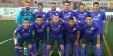 Once inicial de la escuadra del River Melilla en el enfrentamiento de ayer.