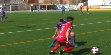 Los jugadores del River Melilla, en uno de sus partidos de esta temporada.