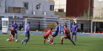 Los melillenses jugaron un partido muy serio.
