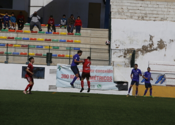 Imagen de uno de los partidos de la última jornada de liga.