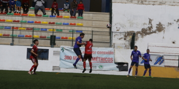 Imagen de uno de los partidos de la última jornada de liga.