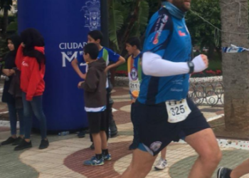 Alex Limón, en una de sus competiciones locales.