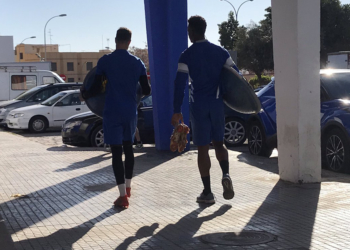 La plantilla inicia la semana de entrenamientos en La Espiguera