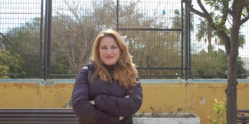 Carolina Gómez, profesora de inglés y alemán en el IES Enrique Nieto.