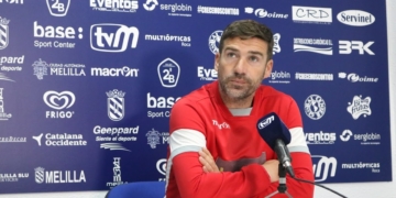 El técnico del conjunto melillense confía en poder volver con los tres puntos bajo el brazo.