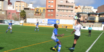 La escuadra albinegra finalizaba el partido ante La Mojonera C.F. sin haber podido marcar ningún gol.