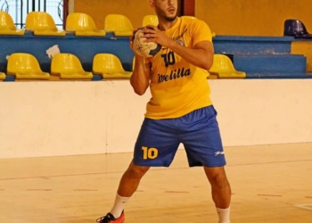 Yusef Mohamed, uno de los mejores jugadores del cuadro melillense.