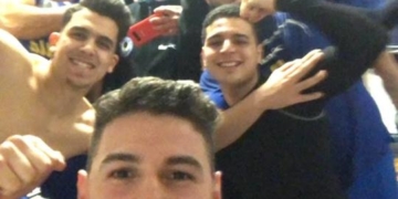 Componentes de la primera plantilla melillense.