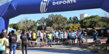 Salida de la última prueba de trail celebrada en tierras melillenses.