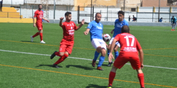 Los melillenses no jugaron un buen partido.