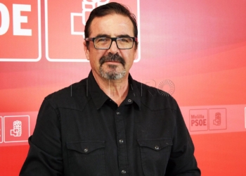 El secretario de Deportes del Partido Socialista de Melilla, Diego Muñoz Jaen.