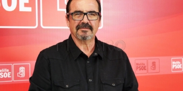 El secretario de Deportes del Partido Socialista de Melilla, Diego Muñoz Jaen.