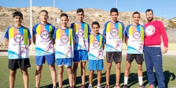 Algunos de los componentes de la Selección de Melilla que estará en tierras sevillanas.