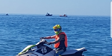 Imagen del melillense en la competición malagueña.