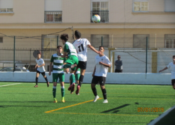 Imagen de uno de los partidos disputados por el Torreblanca en la Liga Nacional de Juveniles.