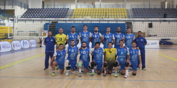 Componentes de la escuadra del CV Melilla, en la presente temporada liguera.