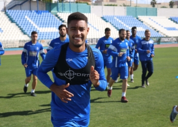 Otegui, en la sesión de entrenamiento de ayer.