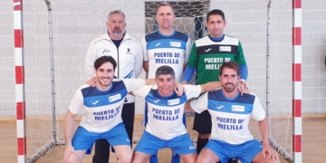 Componentes de la escuadra del Puerto de Melilla.