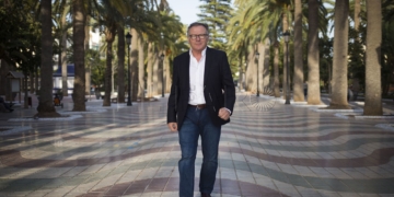 Eduardo de Castro atendió a El Faro en el inicio de la campaña para las elecciones generales del próximo 28 de abril