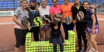En la categoría femenina se pudo ver un bonito espectáculo en cada uno de los partidos.